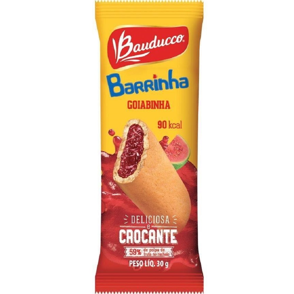 Barrinha Goiabinha 30g 1 UN Bauducco