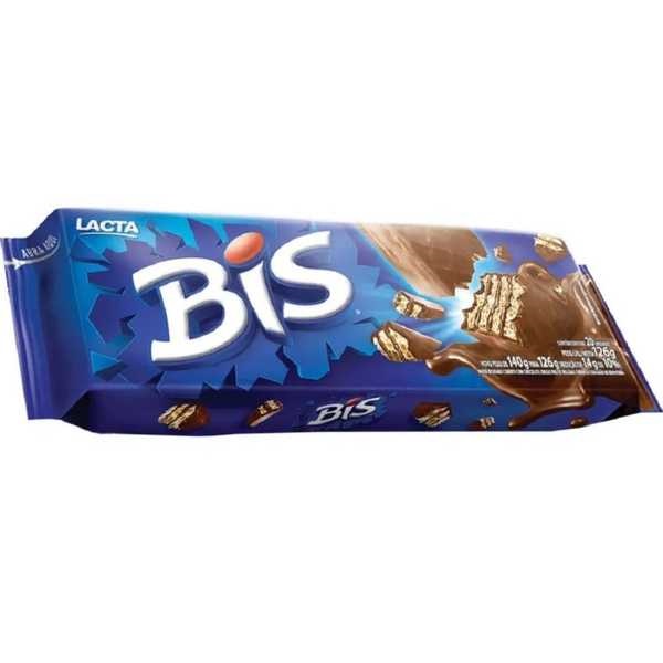 Chocolate Bis ao Leite 126g 1 UN Lacta
