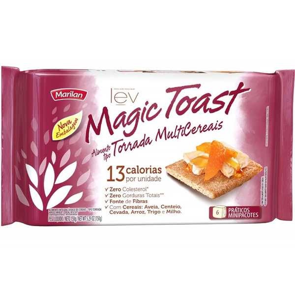 Torrada Magic Toast Multicereais 150g 1 UN Marilan