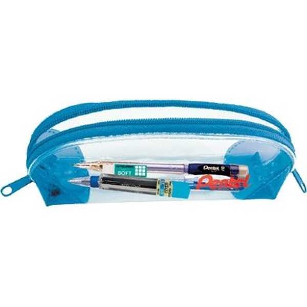 Estojo Escolar Pen Case Azul Kit 1 UN Pentel