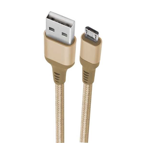 Cabo Micro USB Essential 1m Gold 1 UN Geonav
