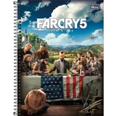 Caderno Universitário Capa Dura 80 FL Far Cry 5 D 1 UN Tilibra