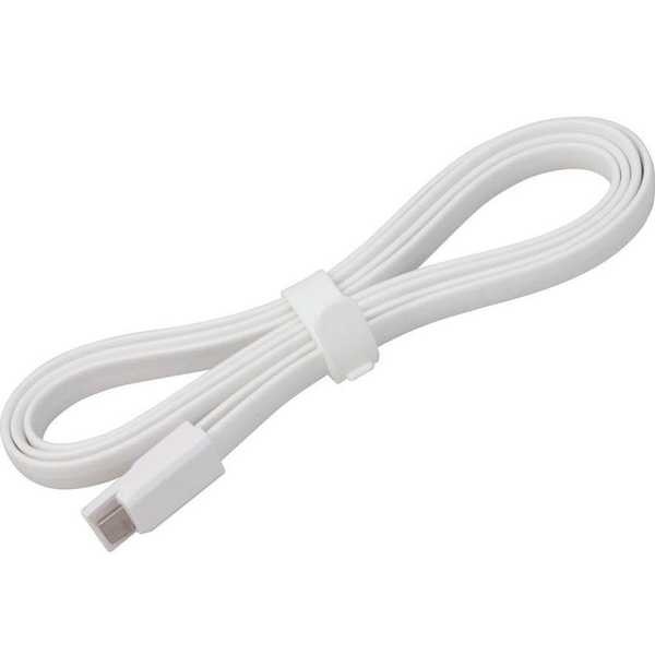 Cabo USB Type-C Flat 1,2m Branco 1 UN OEX