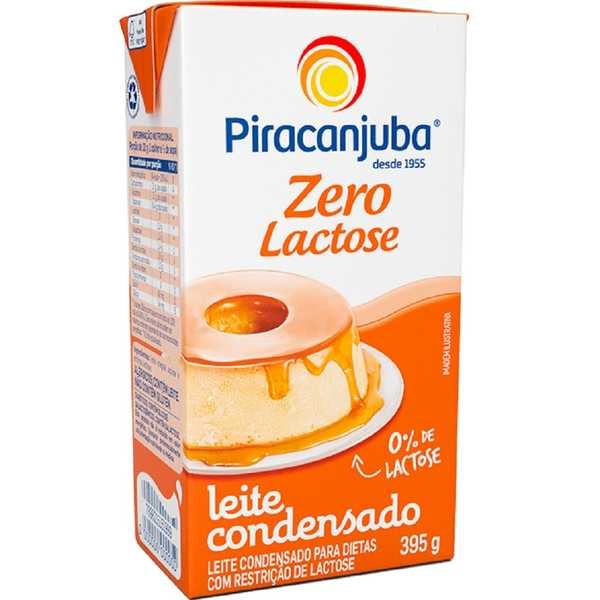 Leite Condensado Zero Lactose 395g Caixa 1 UN Piracanjuba