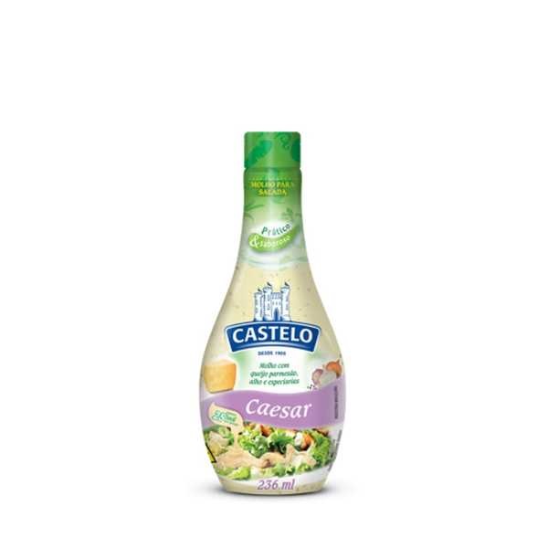 Molho para Salada Caesar 236ml 1 UN Castelo