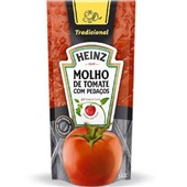 Molho de Tomate Tradicional Sachê 340g 1 UN Heinz
