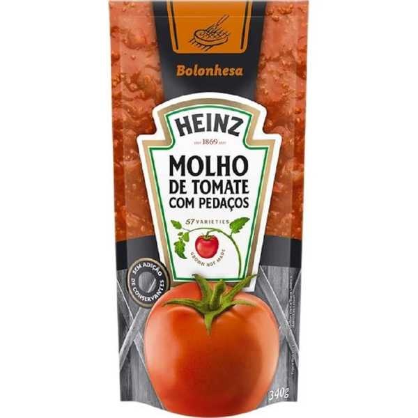 Molho de Tomate Bolonhesa Sachê 340g 1 UN Heinz