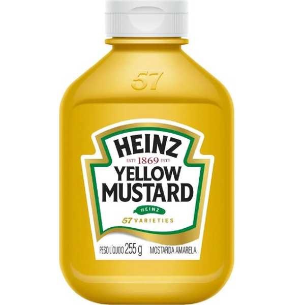 Mostarda Amarela 255g 1 UN Heinz