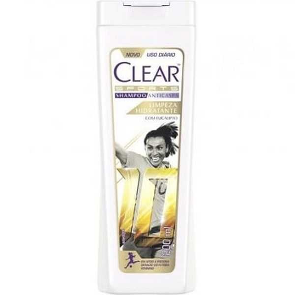 Shampoo Anticaspa Sports Women Limpeza Hidratante 200ml 1 UN Clear