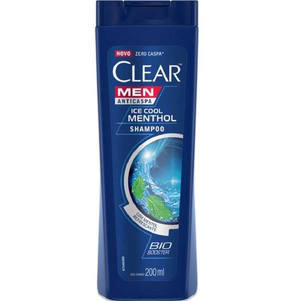 Shampoo Anticaspa Ice Cool Menthol 200ml 1 UN Clear