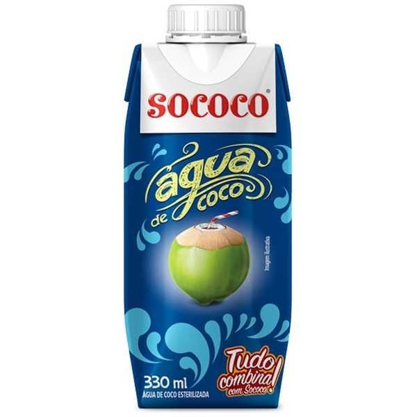 Água de Coco 330ml 1 UN Sococo
