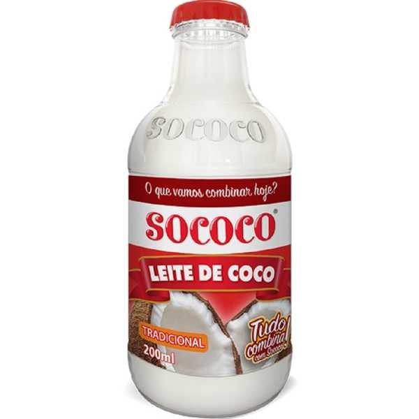 Leite de Coco Tradicional 200ml 1 UN Sococo