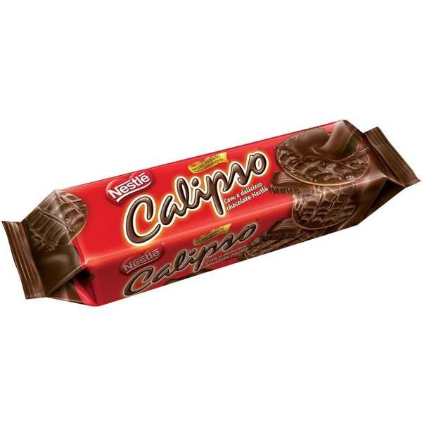 Biscoito Coberto de Chocolate 130g 1 PT Calipso