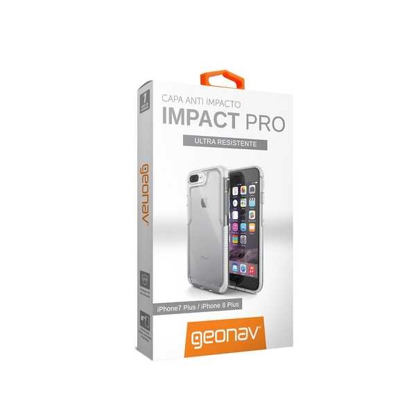 Capa Impact Pro iPhone 7 e 8 Plus Branco 1 UN Geonav
