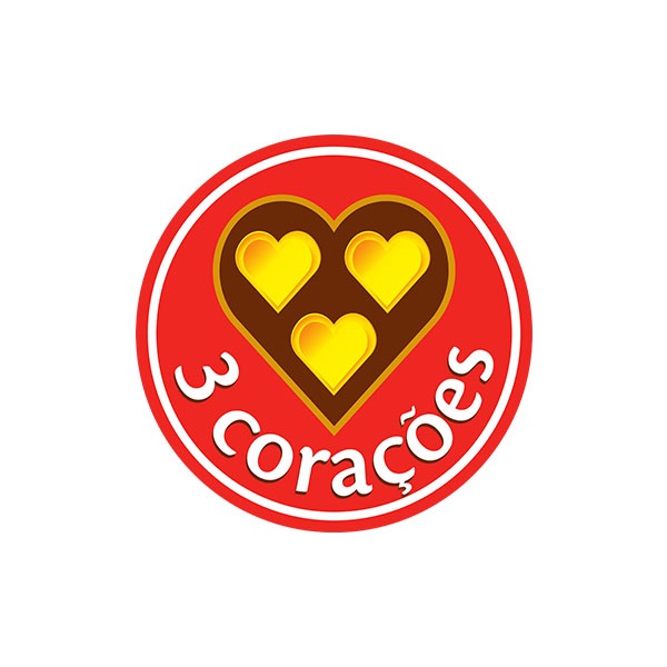 3 corações